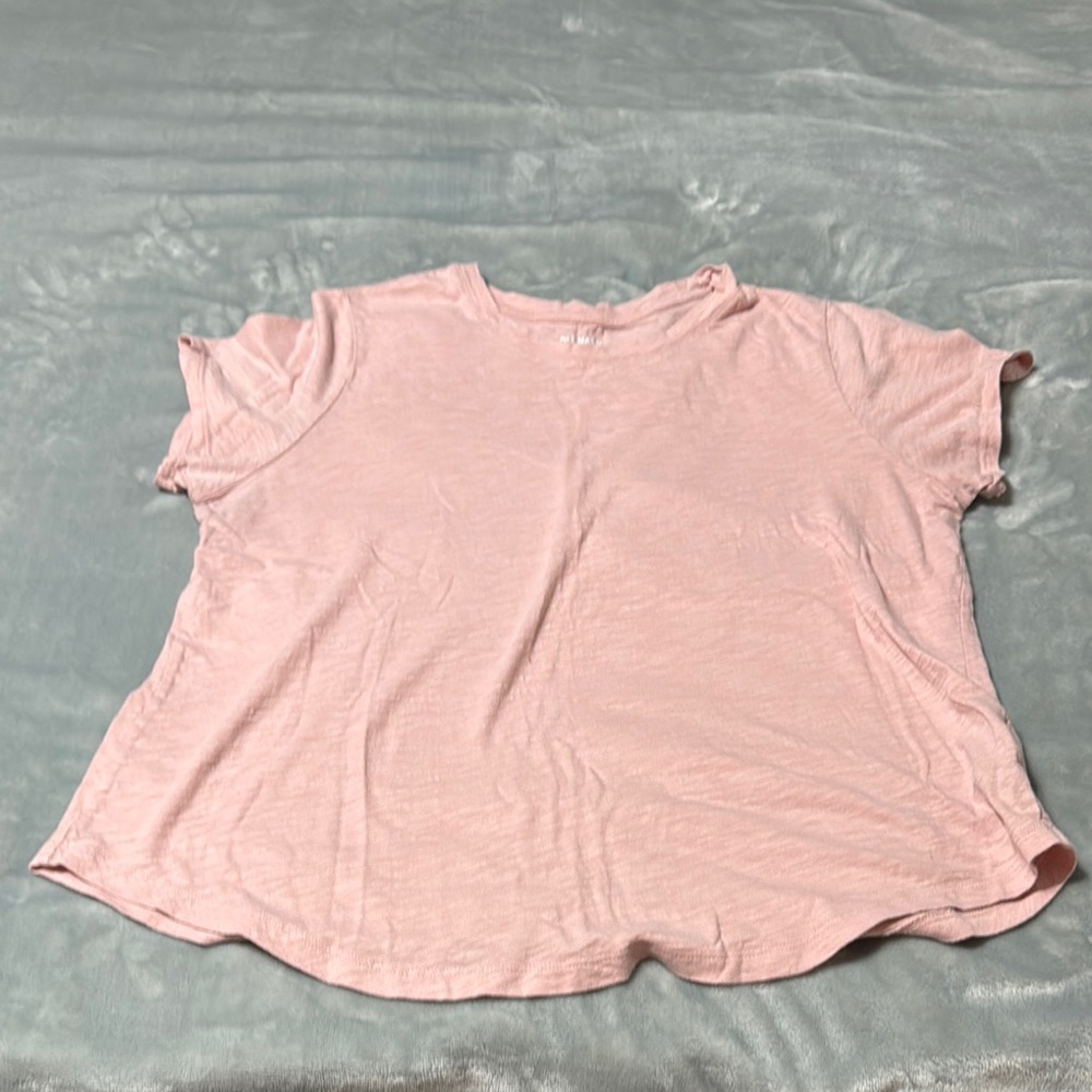 Old Navy Pink Short Sleeve Boxy T-Shirt